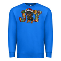 True Royal dachshund puppy christmas joy Premium Sweatshirt - BarkalooDesign