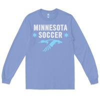 Colony Blue Minnesota Soccer Fan Gear  FC , United T Long Sleeve Tee - longCreatives