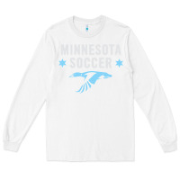 White Minnesota Soccer Fan Gear  FC , United T Long Sleeve Tee - longCreatives