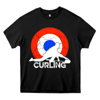 Black Curling Heavy Core Tee - Bettercallsaul