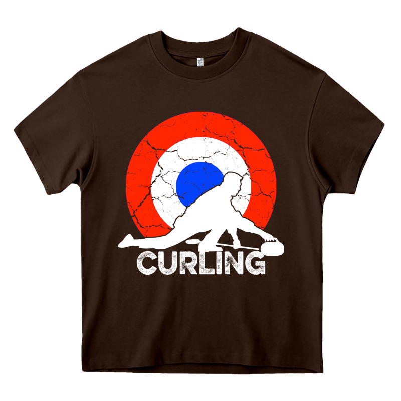 Curling Heavy Core Tee by Bettercallsaul | Teevron