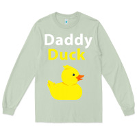 Matcha Funny Daddy Duck Rubber Duck Long Sleeve Tee - longCreatives