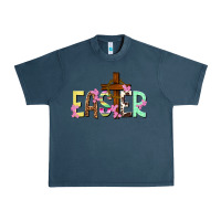 Midnight Navy Easter crown of thorns Easter Day Urban Heavy Tee - HowdyJamesFarm