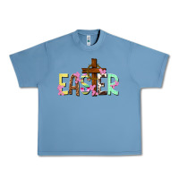 Pebble Blue Easter crown of thorns Easter Day Urban Heavy Tee - HowdyJamesFarm