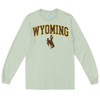 Matcha Womens Wyoming Cowboys Apparel Fan Favorite Arch Long Sleeve Tee - longCreatives