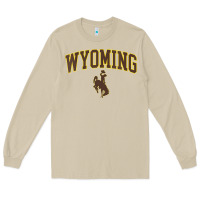 Mushroom Womens Wyoming Cowboys Apparel Fan Favorite Arch Long Sleeve Tee - longCreatives