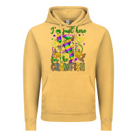 Vintage Mustard ı'm just here for the crawfish olivia Vintage Hoodie - OliviaCreatesArt