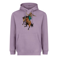 Lavender western horse rodeo Heavyweight Hoodie - BarkalooDesign