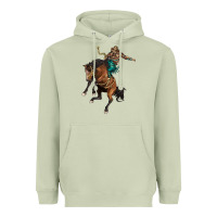 Matcha western horse rodeo Heavyweight Hoodie - BarkalooDesign