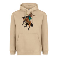 Mushroom western horse rodeo Heavyweight Hoodie - BarkalooDesign