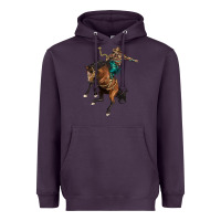 Plum western horse rodeo Heavyweight Hoodie - BarkalooDesign