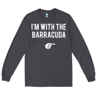 Smoke I_m With Barracuda Halloween Costume Party Matching Long Sleeve Tee - longCreatives