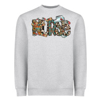 Heather Grey nurse western Heavyweight Sweatshirt - RacoonDesign