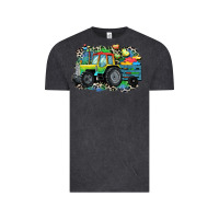 Vintage Black Autism farm tractor Vintage Tee - CowGirlArtShop