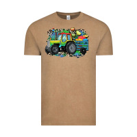 Vintage Coffee Autism farm tractor Vintage Tee - CowGirlArtShop