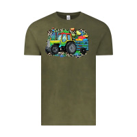 Vintage Olive Autism farm tractor Vintage Tee - CowGirlArtShop