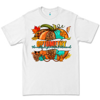 White optometry thankful grateful blessed pumpkin Premium Tee - NancyCooperArtShop
