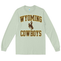Matcha Wyoming Cowboys Men's Apparel Gameday Arch Over Cowboys Sweat Long Sleeve Tee - longCreatives