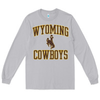 Moon Dust Wyoming Cowboys Men's Apparel Gameday Arch Over Cowboys Sweat Long Sleeve Tee - longCreatives