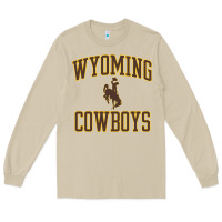 Wyoming Cowboys Men's Apparel Gameday Arch Over Cowboys Sweat Long Sleeve Tee | Teevron