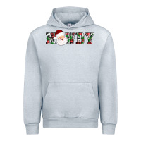 Heather Grey howdy santa Urban Hoodie - AdoDesignShop