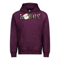 Mauve Wine howdy santa Urban Hoodie - AdoDesignShop