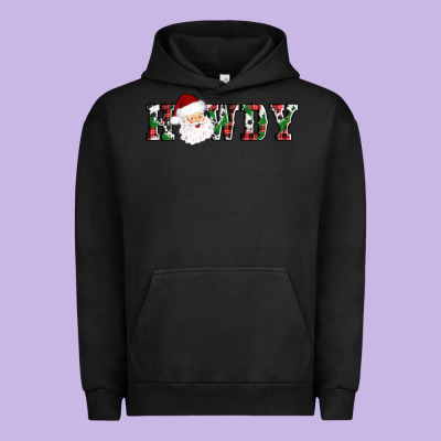 Howdy Santa Urban Hoodie Designed By Adodesignshop