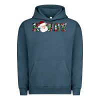 Pigment Midnight Navy howdy santa Urban Hoodie - AdoDesignShop