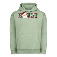 Pigment Oil Green howdy santa Urban Hoodie - AdoDesignShop