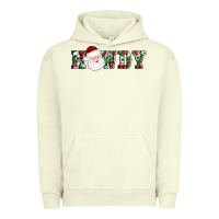 Pigment Pistachio howdy santa Urban Hoodie - AdoDesignShop