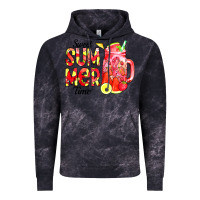 Cloud Black sweet summer time waterolor Vintage Hoodie - CowCowDesign