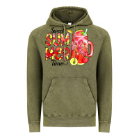 Vintage Olive sweet summer time waterolor Vintage Hoodie - CowCowDesign