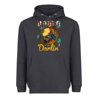 Smoke western rodeo darlin' sunset sunflowers weapon Heavyweight Hoodie - BarkalooDesign