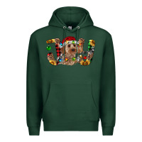 Sports Green Cockapoo Christmas Joy Premium Hoodie - RanaPortraitStore