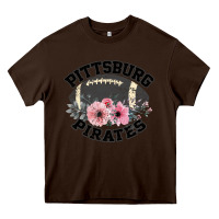 Chocolate Brown Pittsburg Pirates Heavy Core Tee - Bettercallsaul