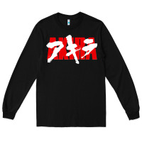Black Akira Movie Classic Long Sleeve Tee - longCreatives