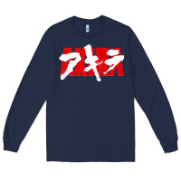 Navy Akira Movie Classic Long Sleeve Tee - longCreatives