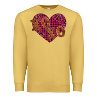 Antique Gold xoxo Premium Sweatshirt - BarkalooDesign