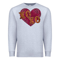 Heather Grey xoxo Premium Sweatshirt - BarkalooDesign