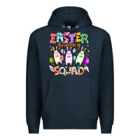 Navy Easter Hunting Squad Premium Hoodie - CowhideDigitalArt