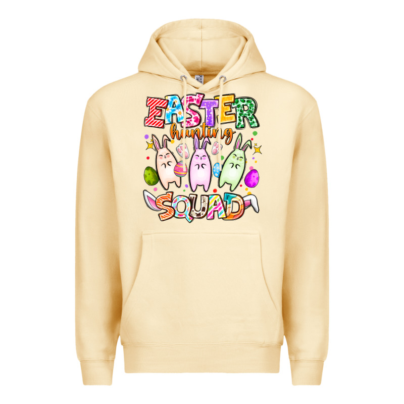 Easter Hunting Squad Premium Hoodie by CowhideDigitalArt | Teevron