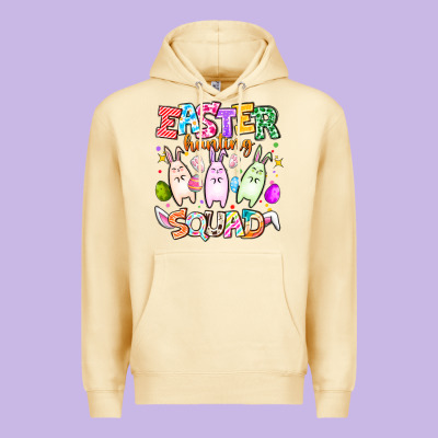 Easter Hunting Squad Premium Hoodie Designed By Cowhidedigitalart