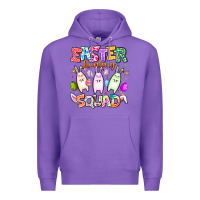 Purple Easter Hunting Squad Premium Hoodie - CowhideDigitalArt
