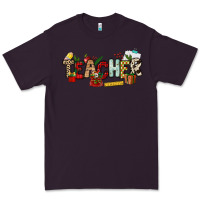 Plum Christmas Teacher Premium Tee - NancyCooperArtShop