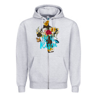 Heather Grey he is rısen with cross and butterfly Zipper Hoodie - Artiststas