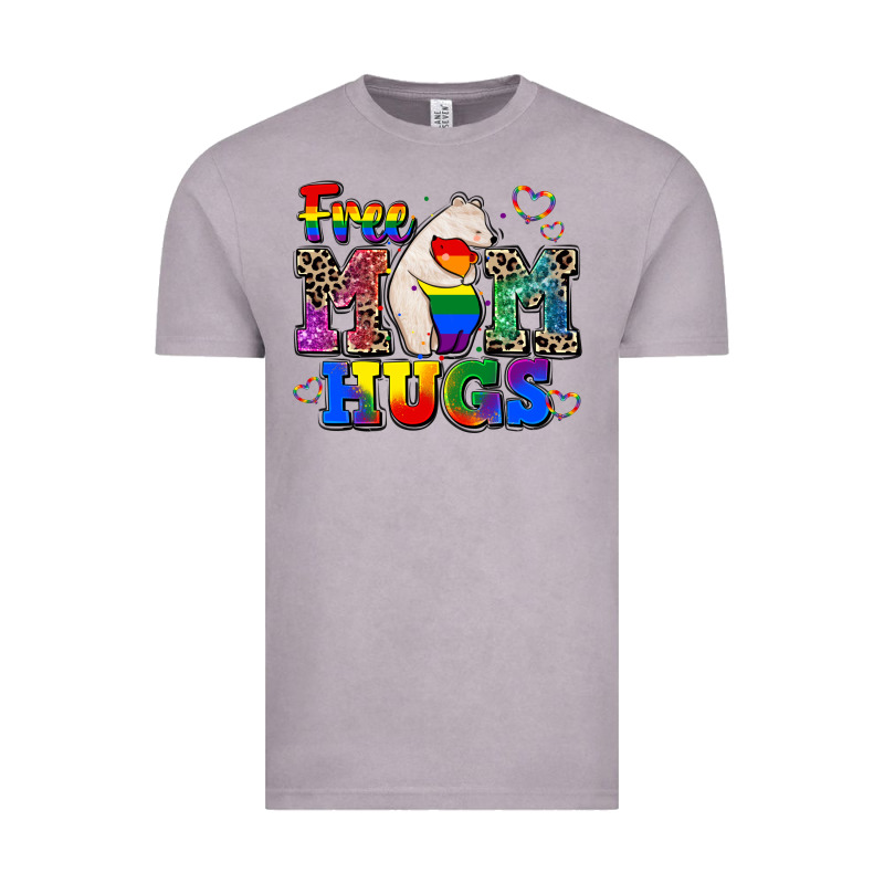 Pride Free Mom Hugs Vintage Tee by CowGirlArtShop | Teevron