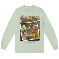 Matcha R.L. Stine Goosebumps Halloween Say Cheese And Die Long Sleeve Tee - longCreatives