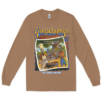 Toasted Coconut R.L. Stine Goosebumps Halloween Say Cheese And Die Long Sleeve Tee - longCreatives