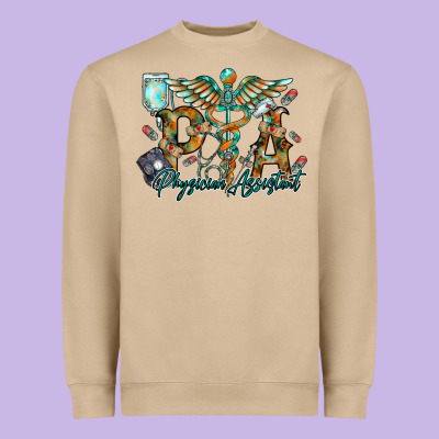 Physician Assistant Heavyweight Sweatshirt Designed By Racoondesign