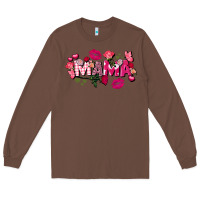 Chestnut Valentine's Day mama Long Sleeve Tee - FaDigitalArtStudio